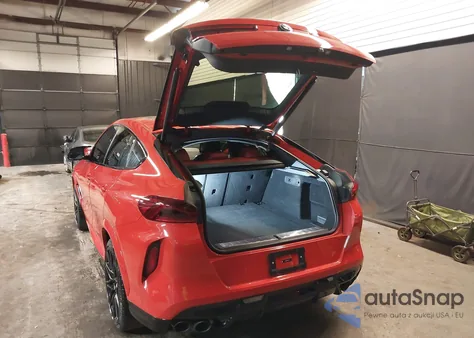 2024 BMW X6 M from USA, damaged, VIN 5YM23ET08R9U90115